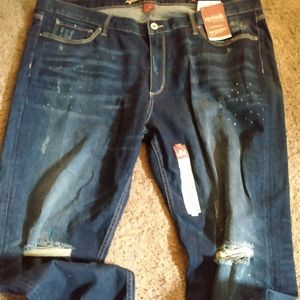 New Arizona crop jeans size 19